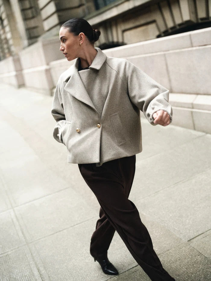 Gilet Taupe Beaumont ( Sabine/2540 )
