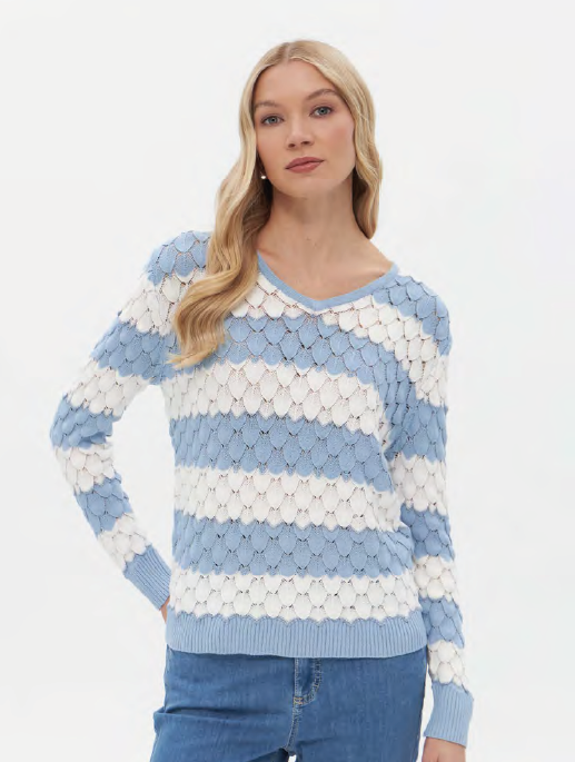 Pull  Blauw Passioni ( 20045/Bla )