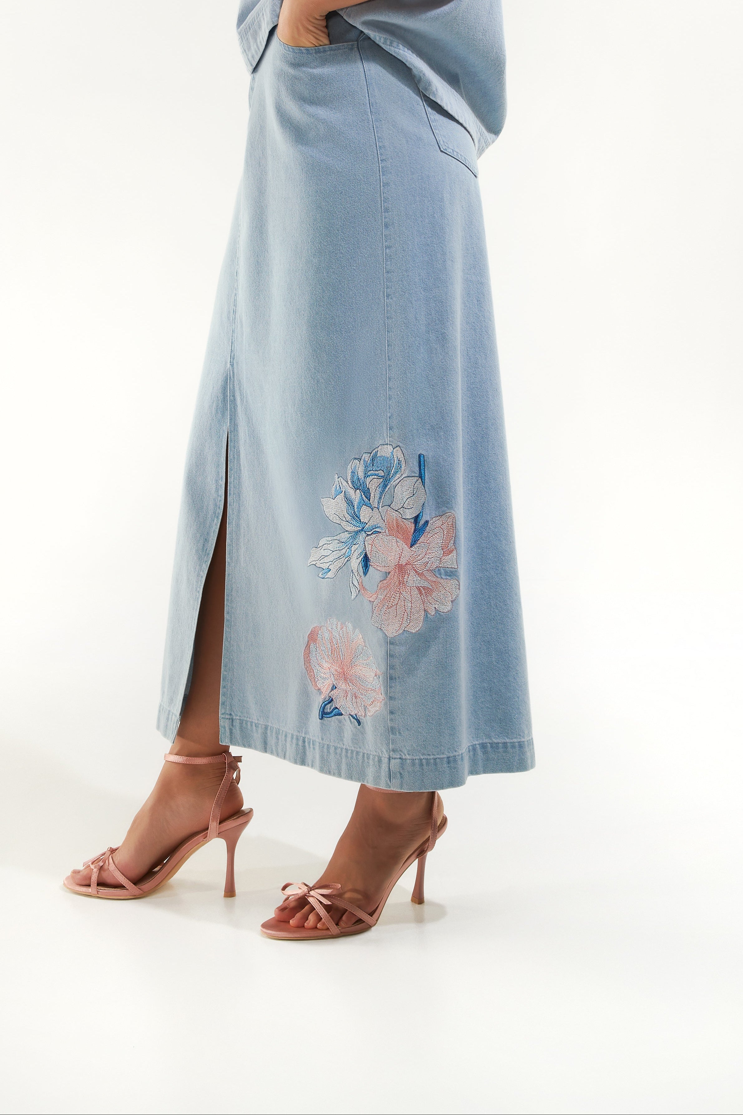 Rok Bleekblauw Senso ( 2391 Madee/Jeans )