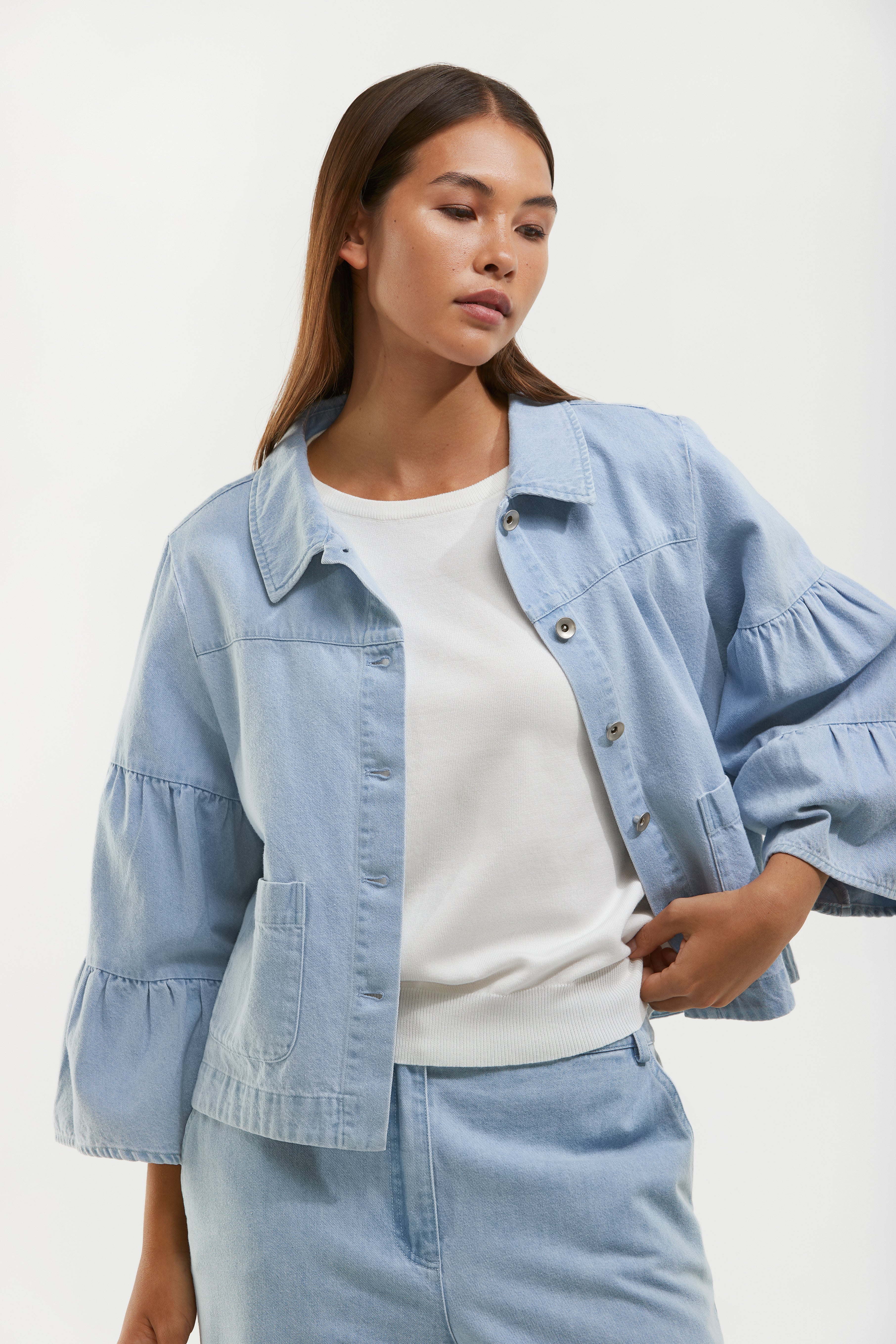 Vest Bleekblauw Senso ( 2392 Madee/Jeans )