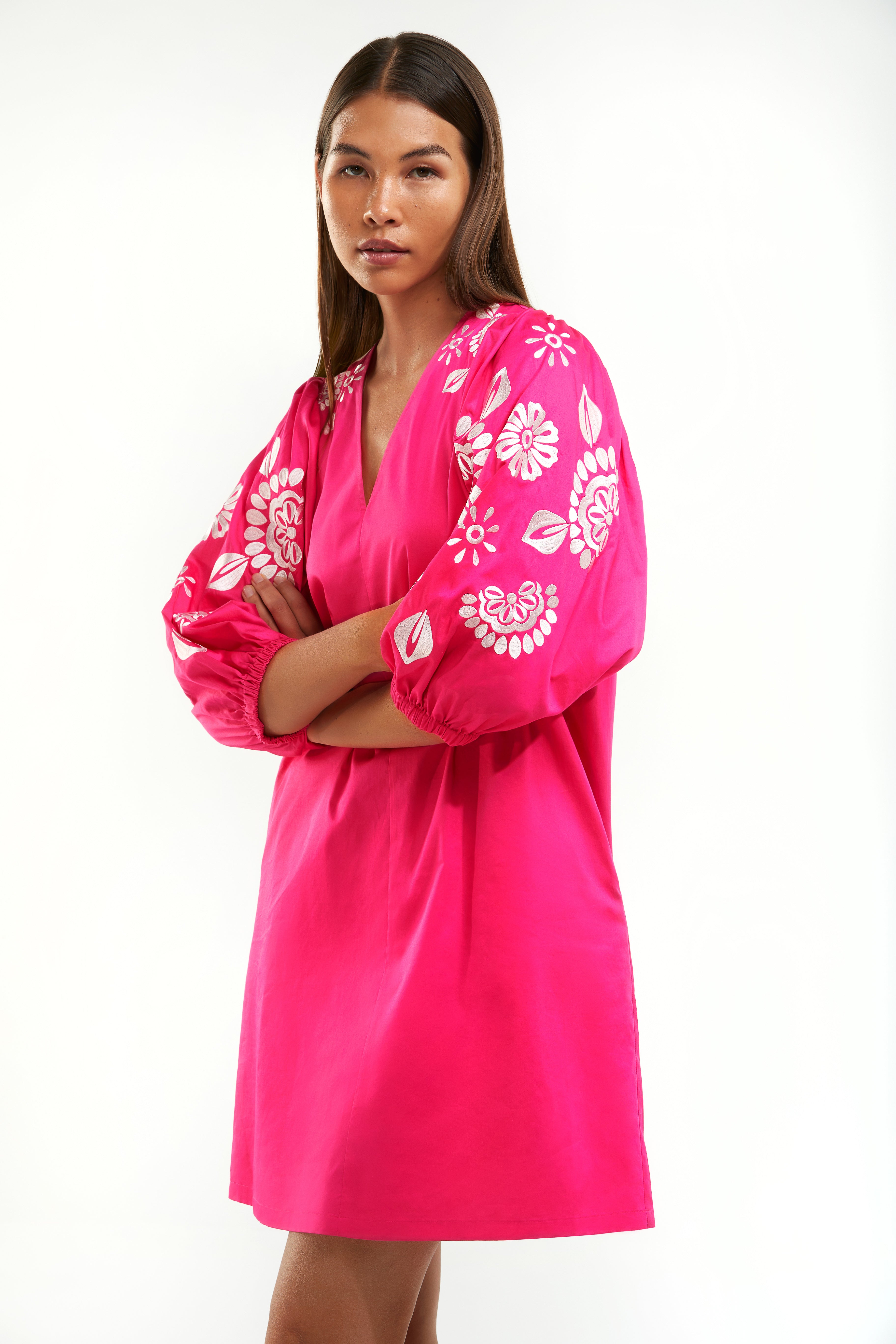 Kleedje Fuchia Senso ( 2346 Jennah/Fuchia )