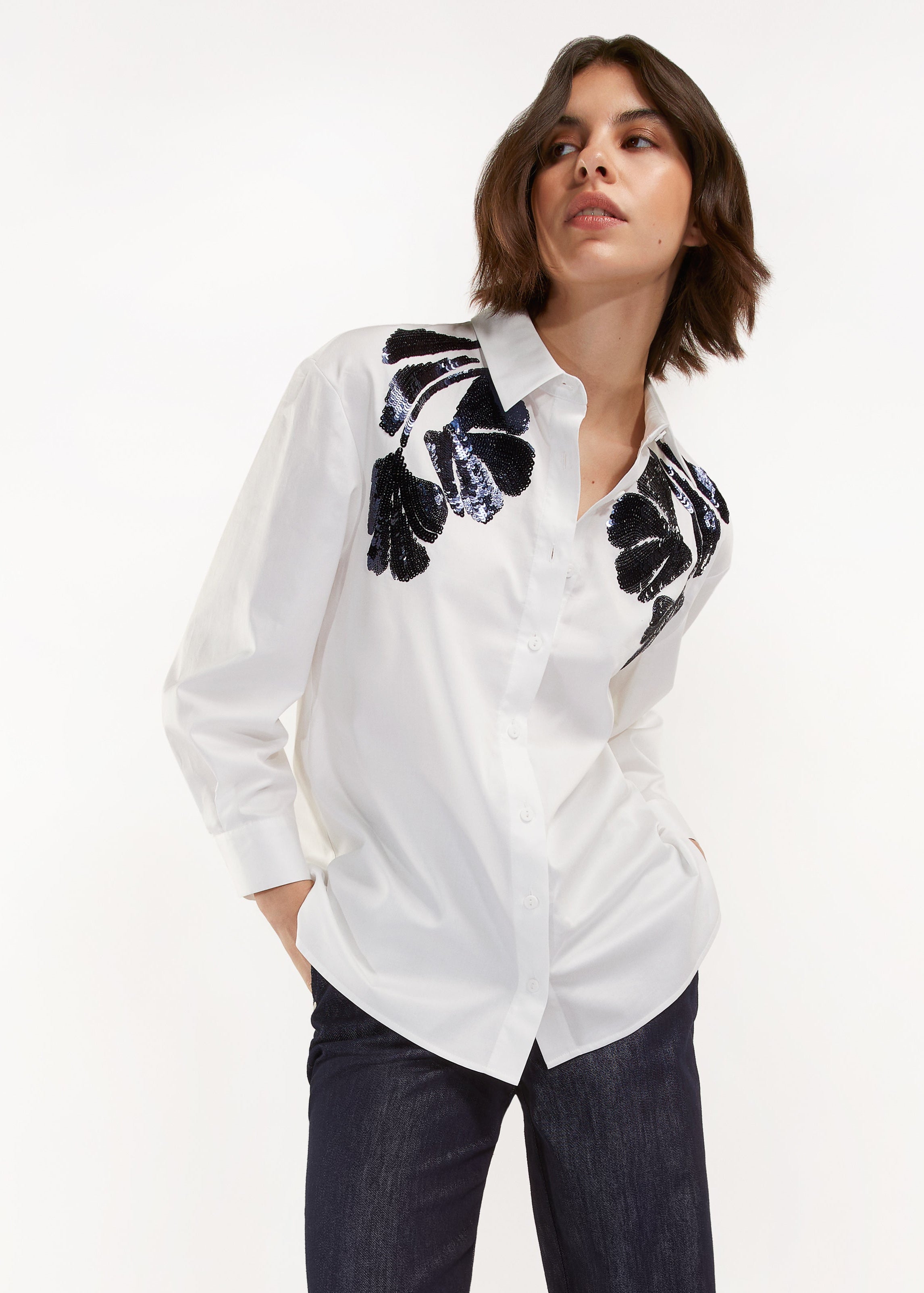 Blouse Ecru Senso (1987 Airan/Ecru)