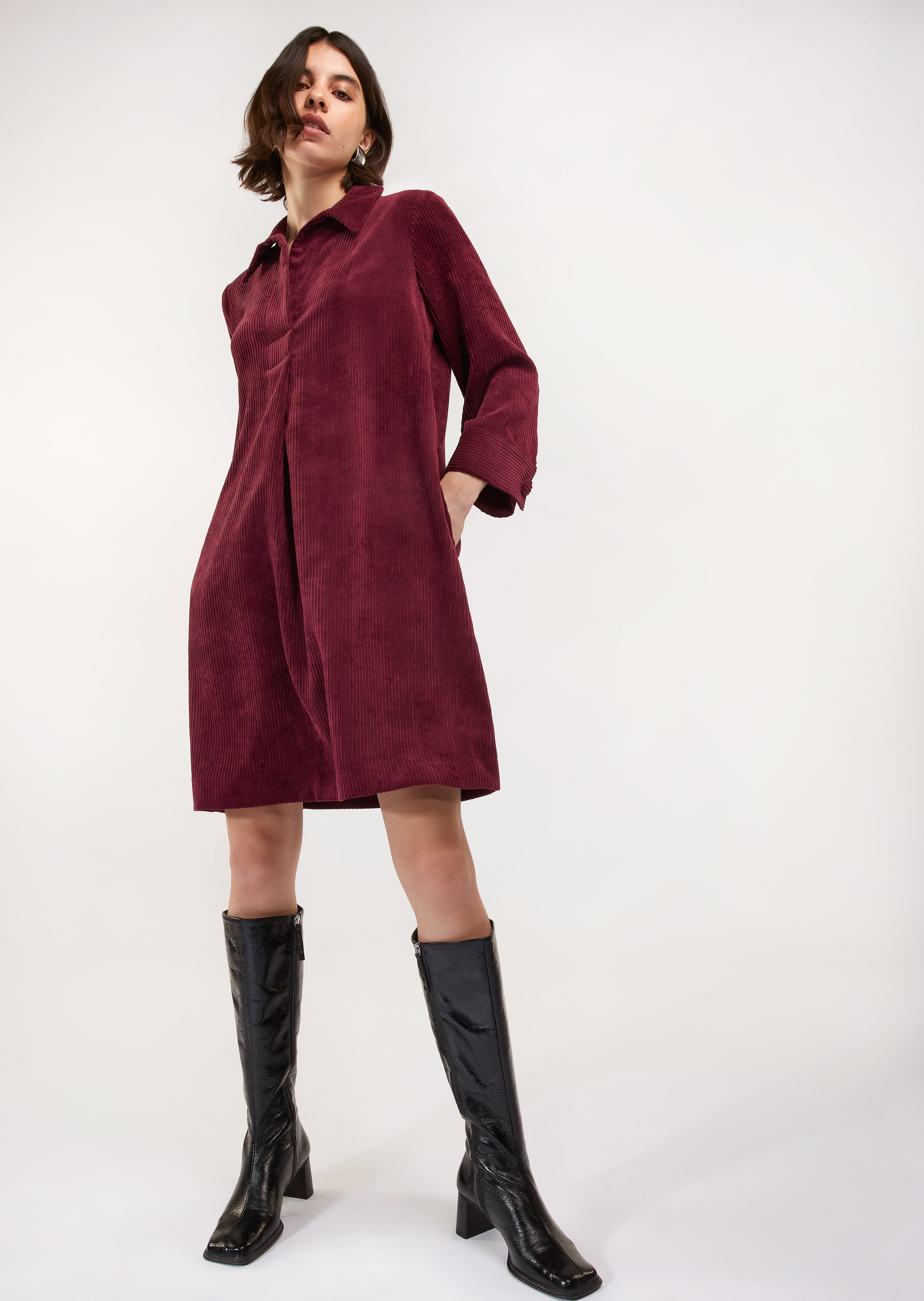 Hotel Groene Velvet Jurk Jurk Kleedjes Senso Senso Jurken Online