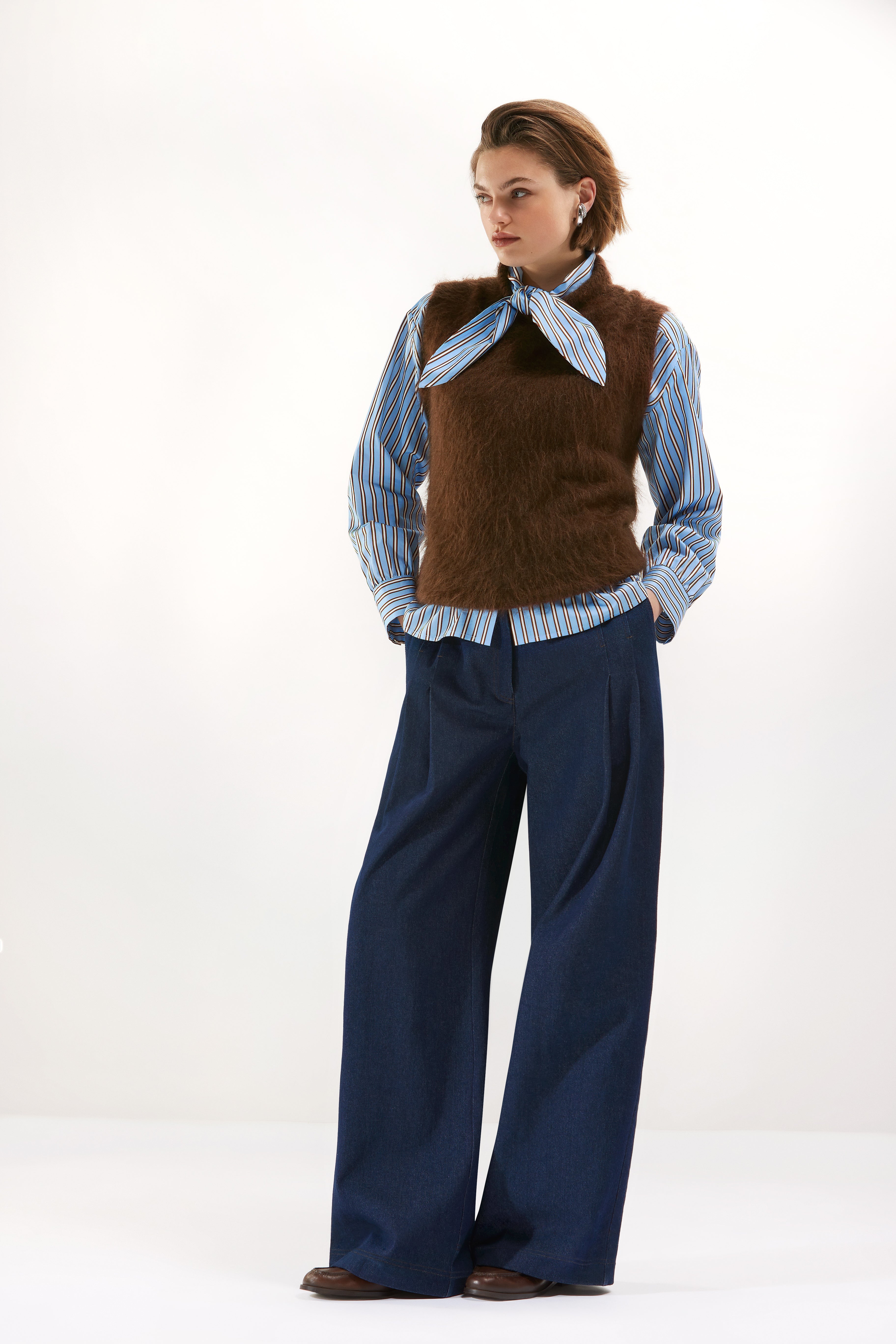 Chemise Bleu Pâle Senso ( 2925 Saxa/Cog )