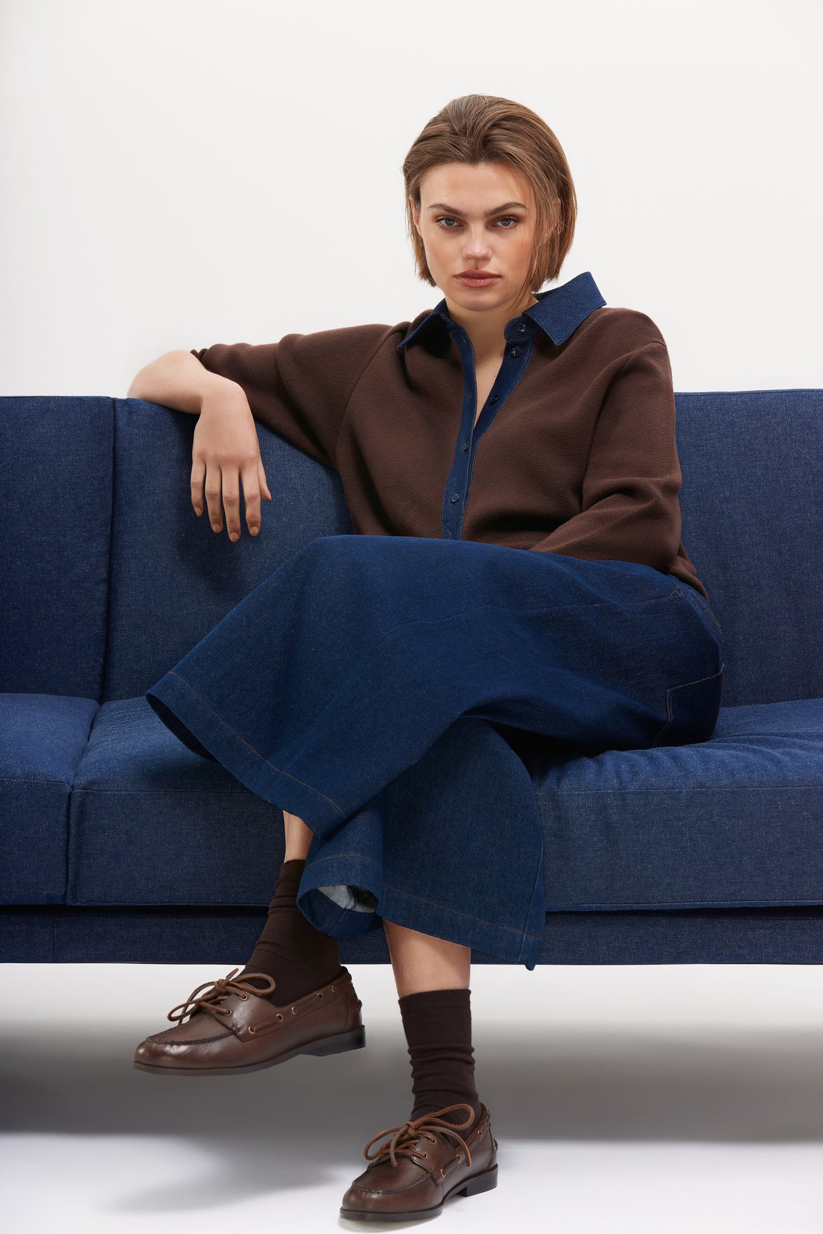 Broekrok Donkerblauw Senso ( 2565 Ilaisa Dark )