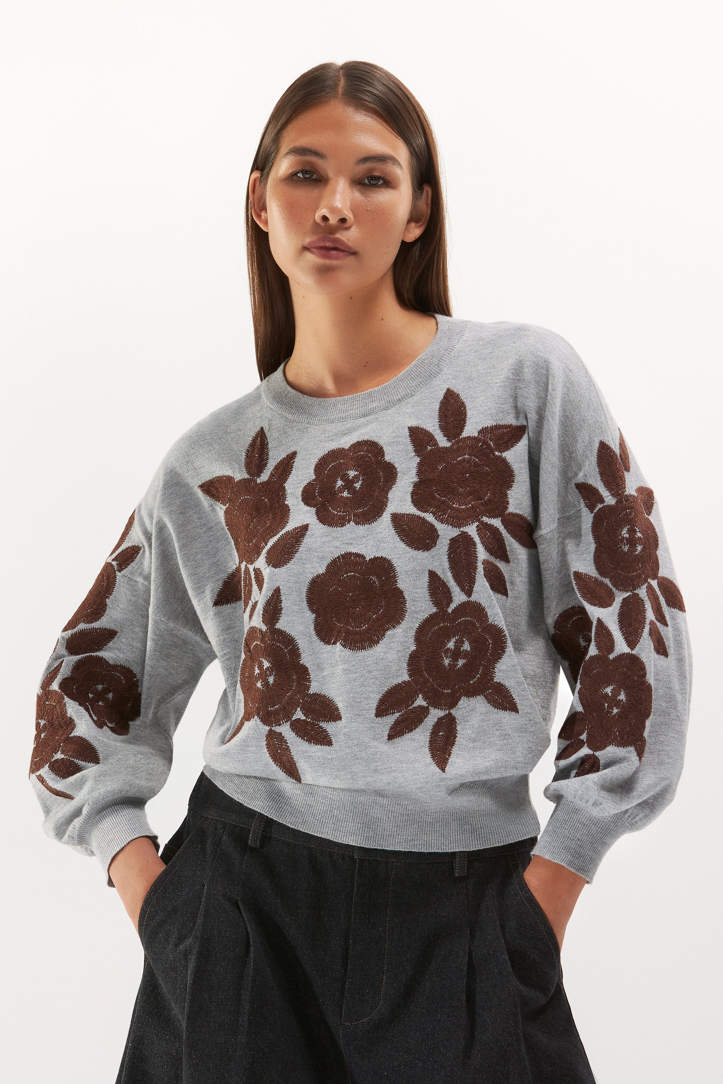 Pull Grijs Senso ( 2900 Reyhan/Brown )
