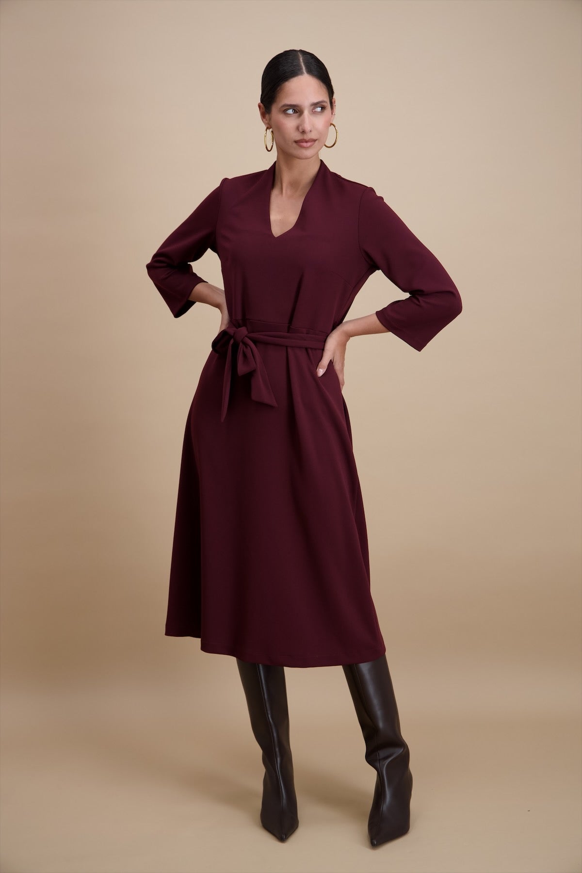 Robe Aubergine Signe Nature (890303/14)