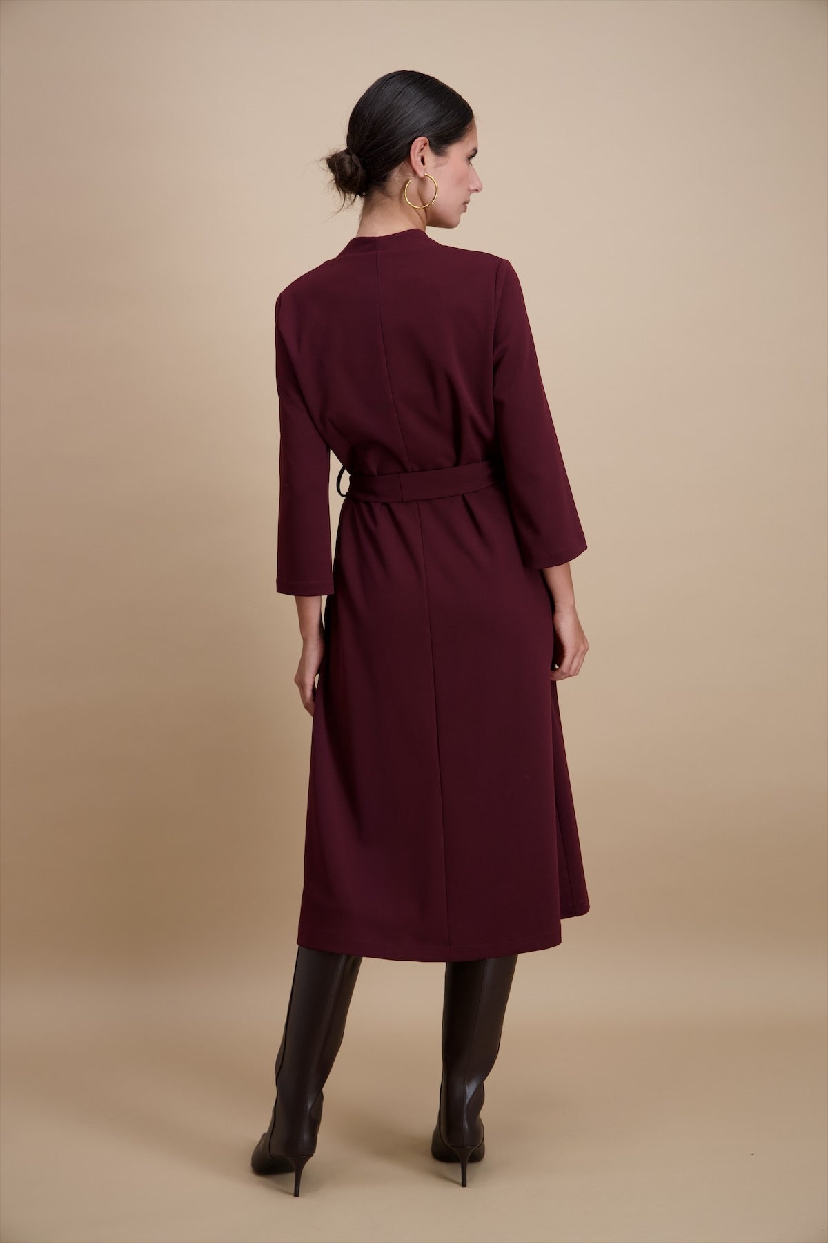 Robe Aubergine Signe Nature (890303/14)