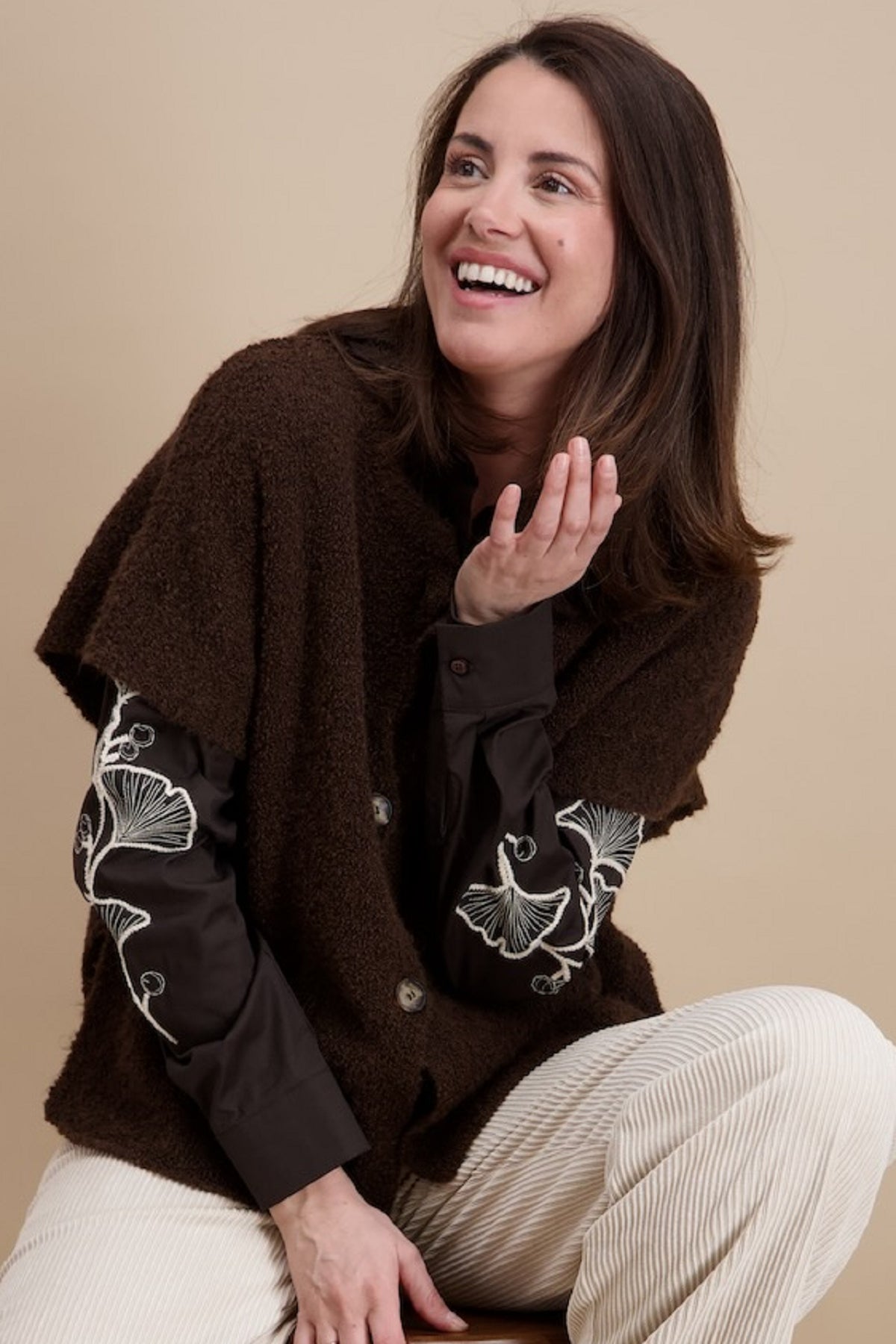 Pull Brun Signe Nature ( 843143/03 )