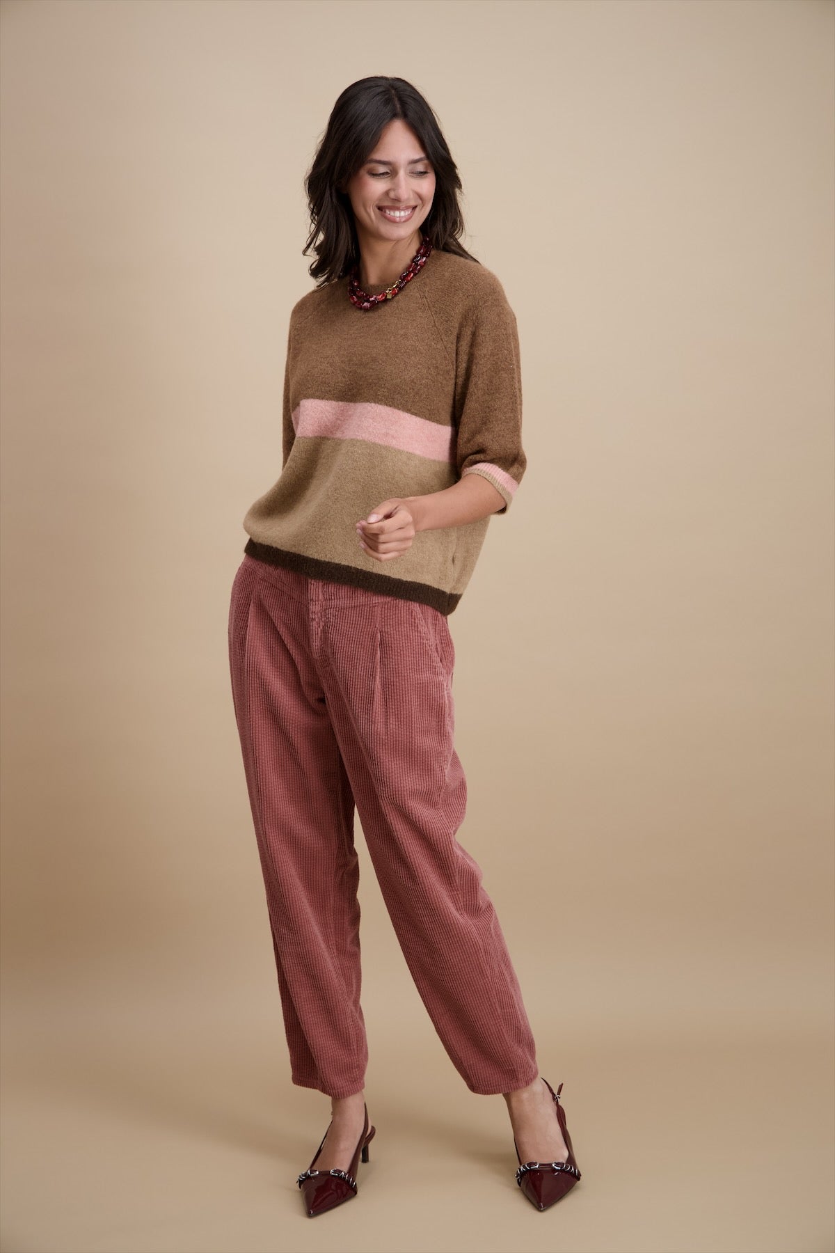 Pull Marron Signe Nature ( 842207/03 )