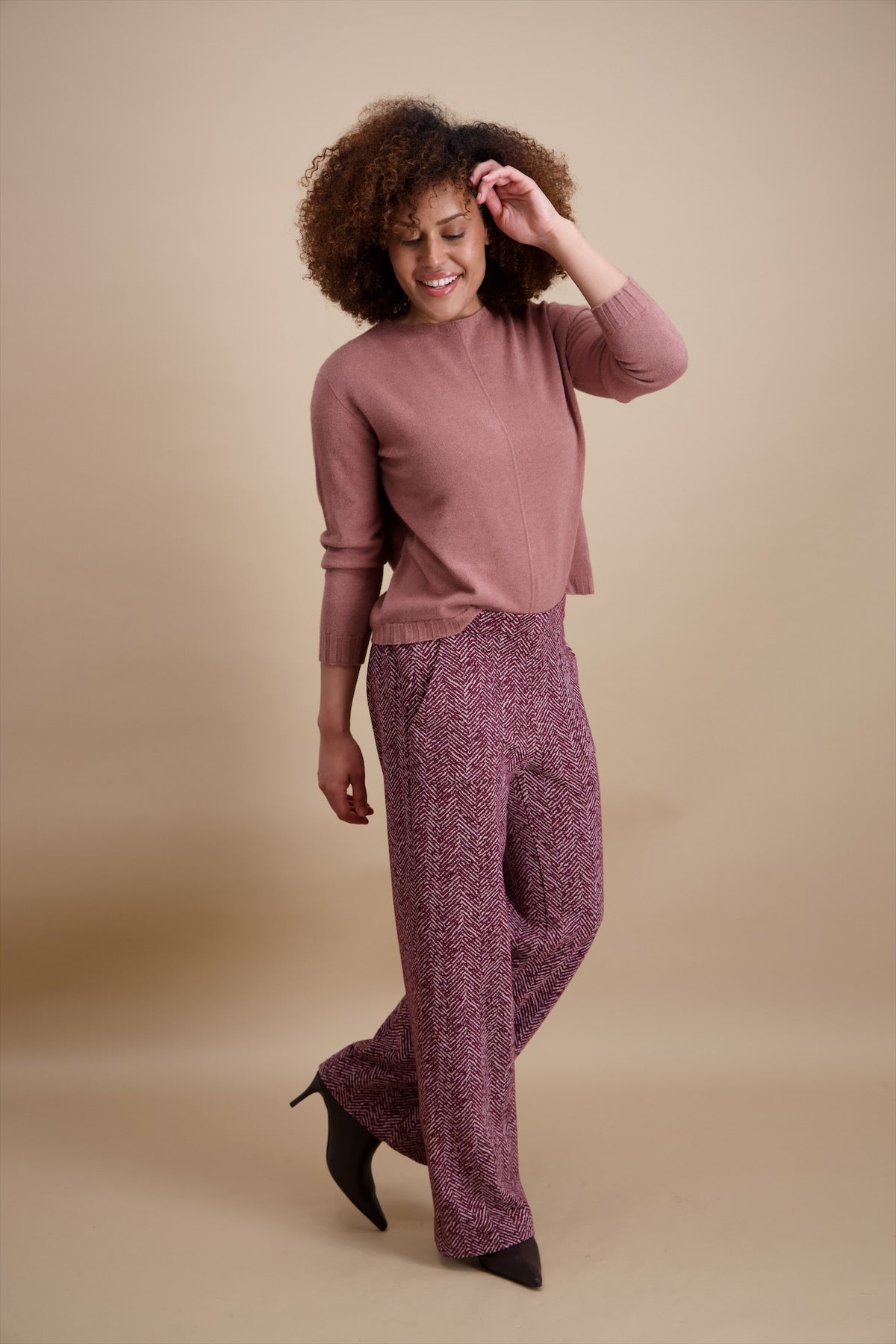 Pull Rose Signe Nature (842209/4)