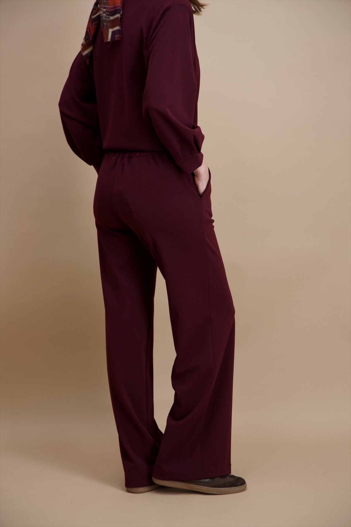 Pantalon Aubergine Signe Nature ( 944147/14 )