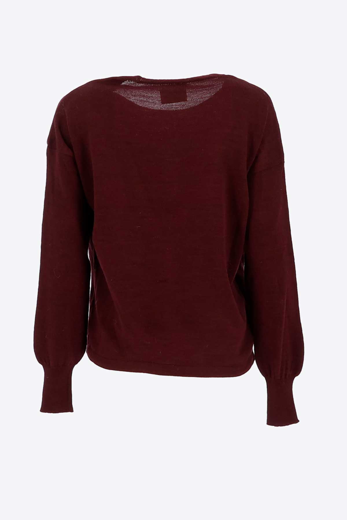 Pull Bordeaux Signe Nature ( 842231/09 )