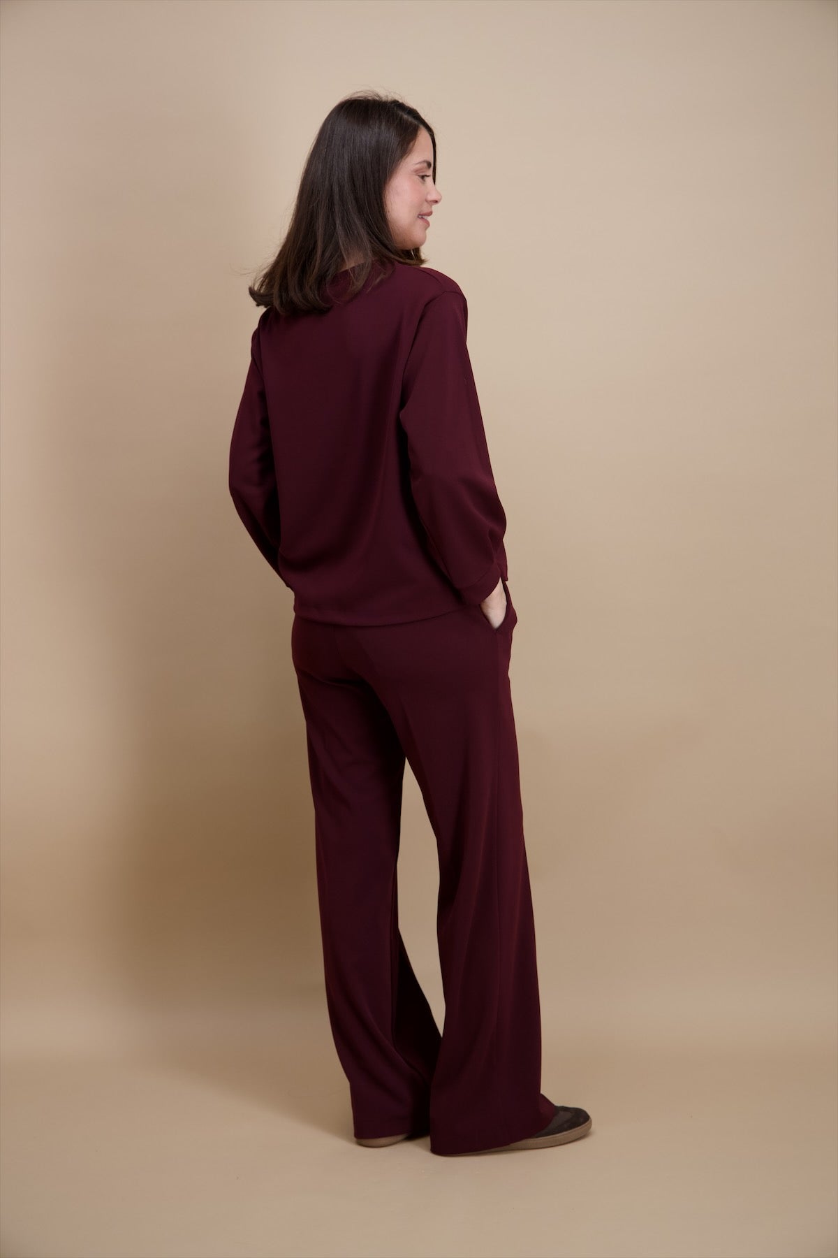 Sweater Aubergine Signe Nature ( 847097/14 )
