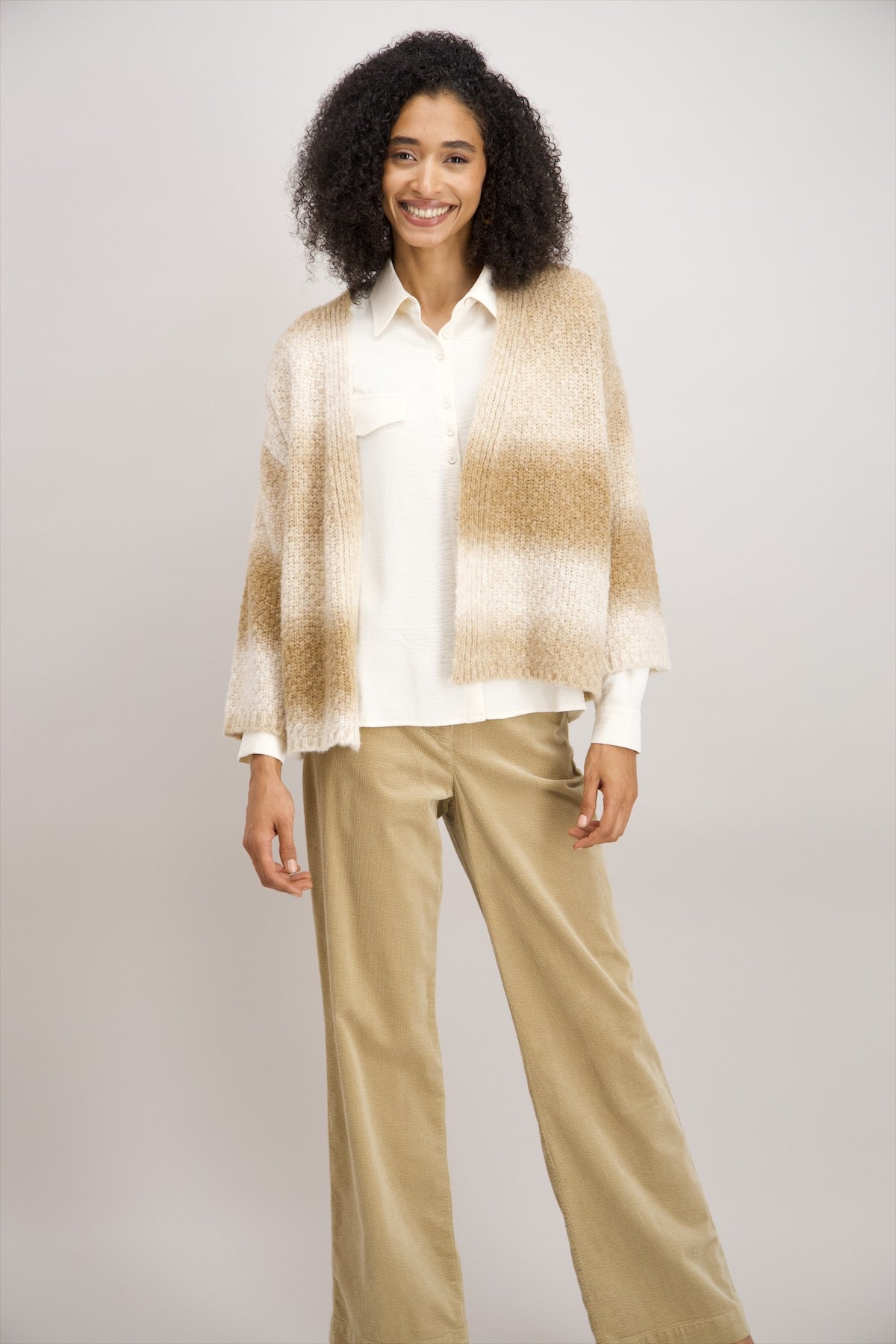 Giletpull Beige Signe Nature ( 843099 )