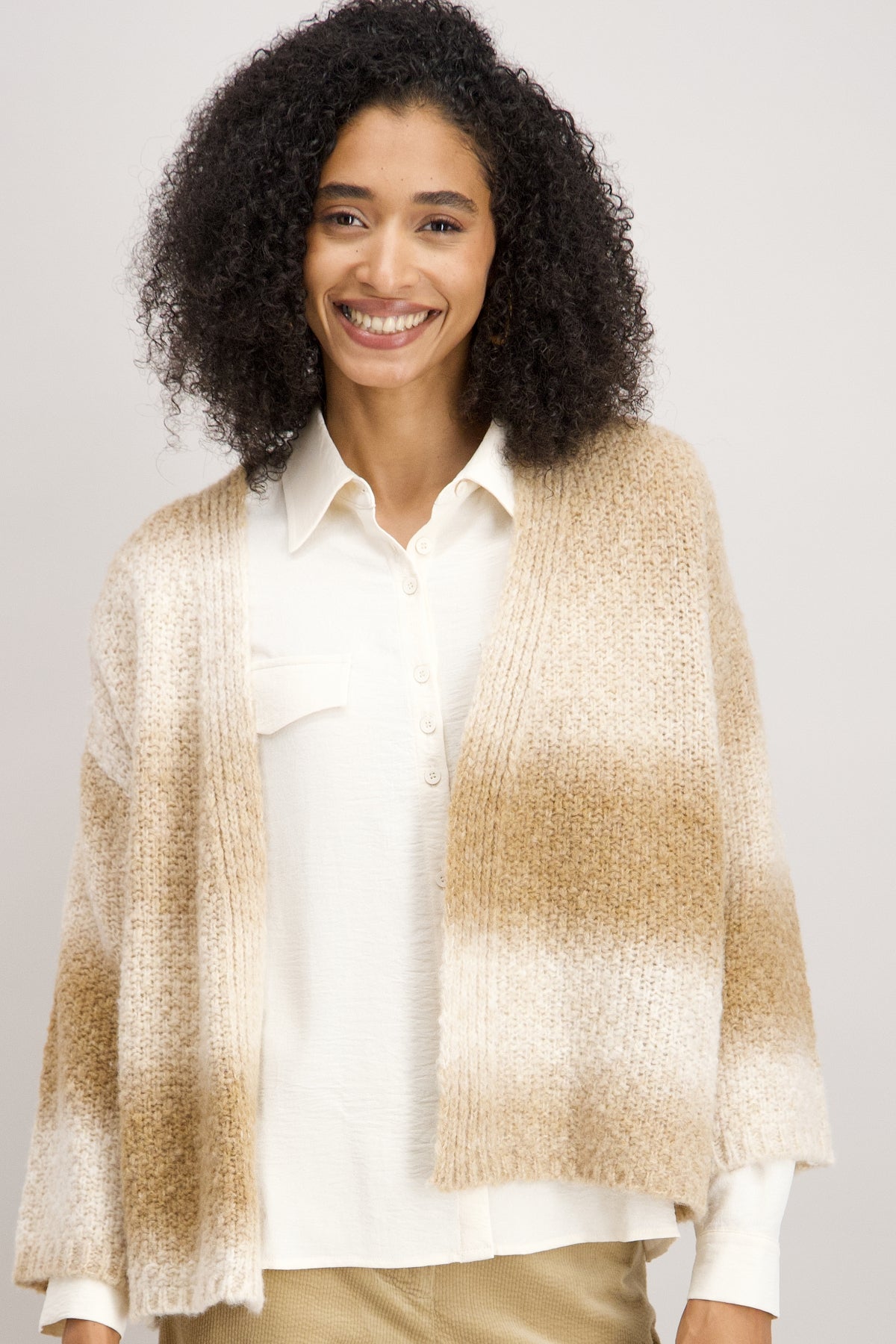 Giletpull Beige Signe Nature ( 843099 )
