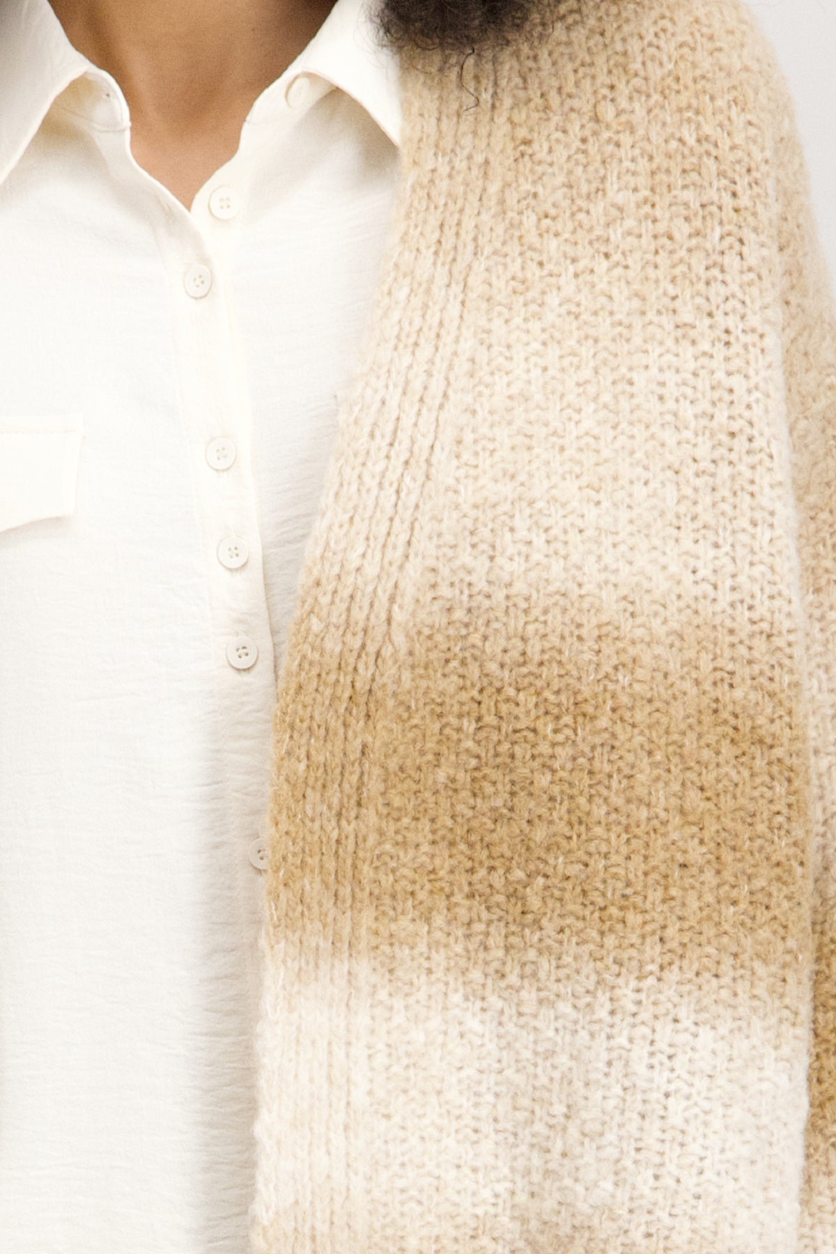 Giletpull Beige Signe Nature ( 843099 )