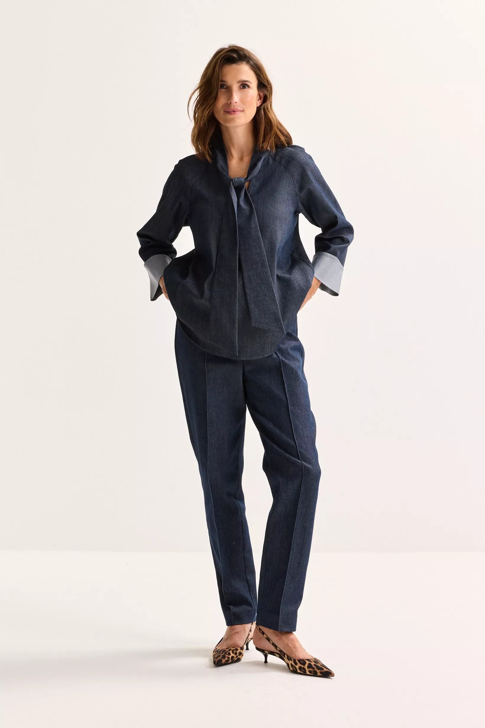 Vest Blauw Mayerline ( Jadan1 4136/207 )