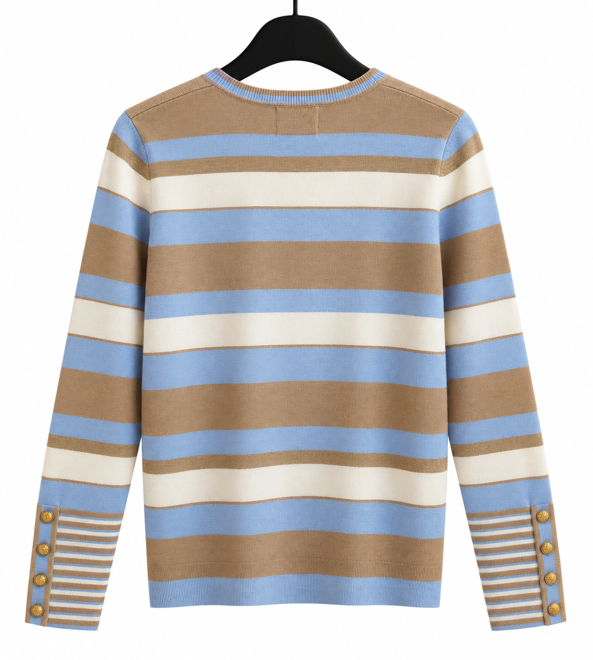 Pull Blauw Leo & Ugo ( Bh713/Offwh Light Bl )
