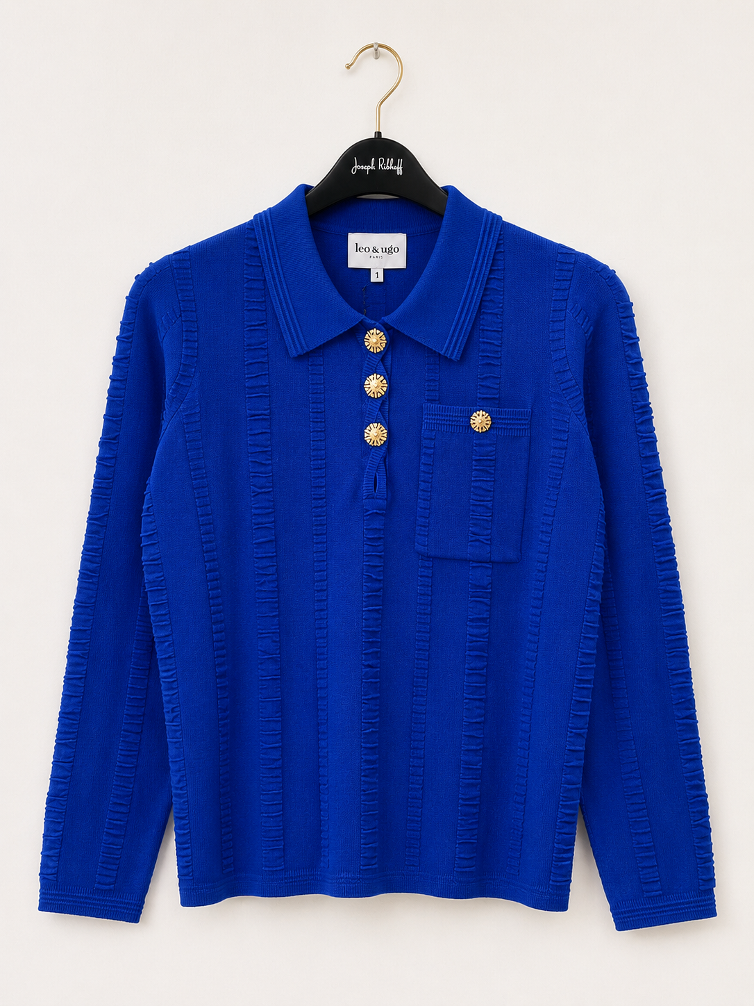 Pull Blauw Leo & Ugo ( Gh382/Deep Blue )