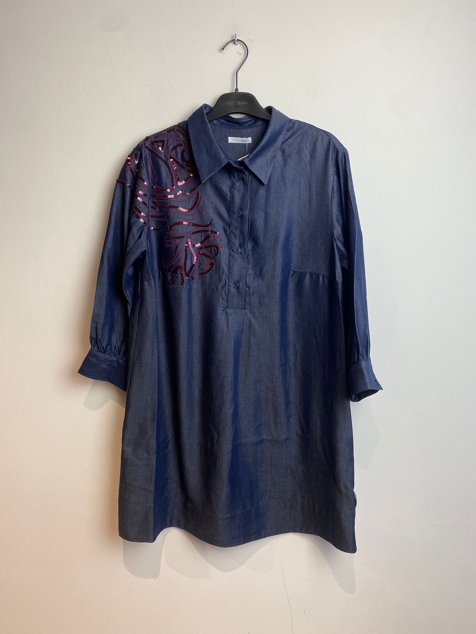 Kleedje Marine Atmos Fashion ( 1889 Jeans/Burgi )