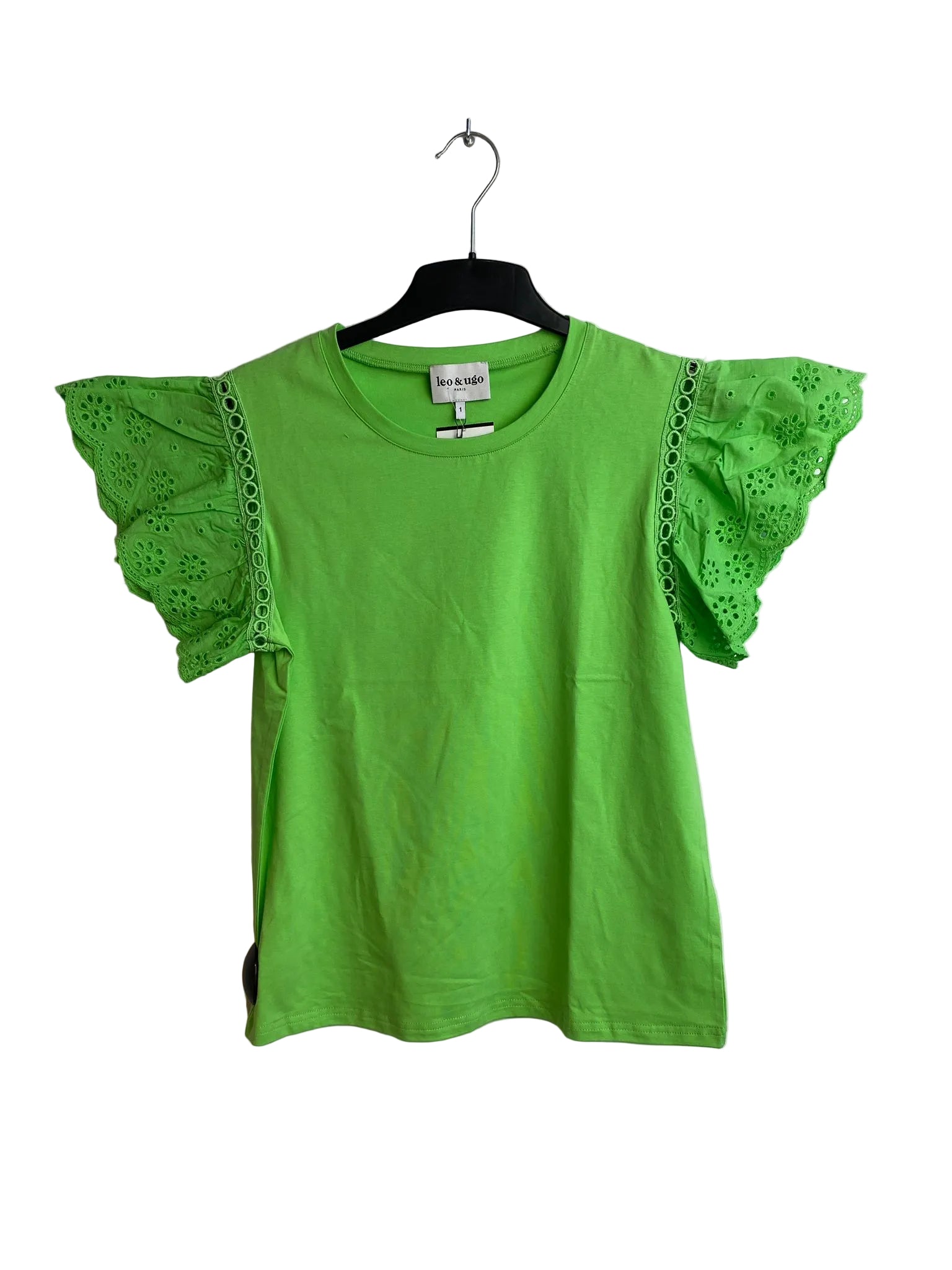 T-shirt vert Leo & Ugo (Tek394/Vert)