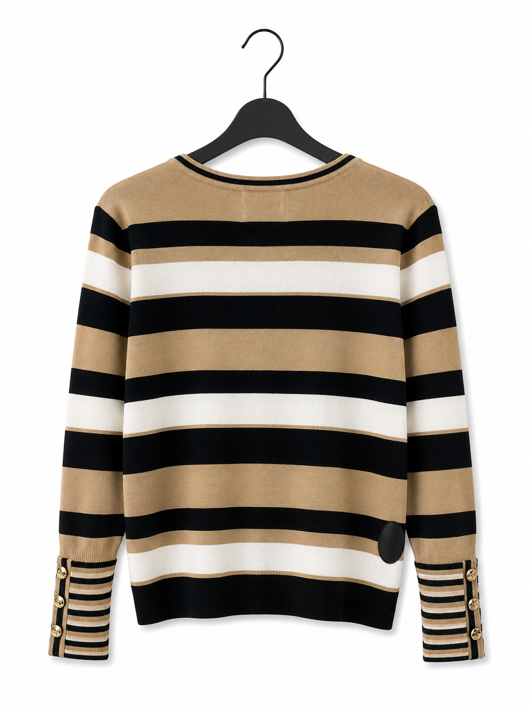 Pull Beige Leo & Ugo ( Bh713/Offwh Black )