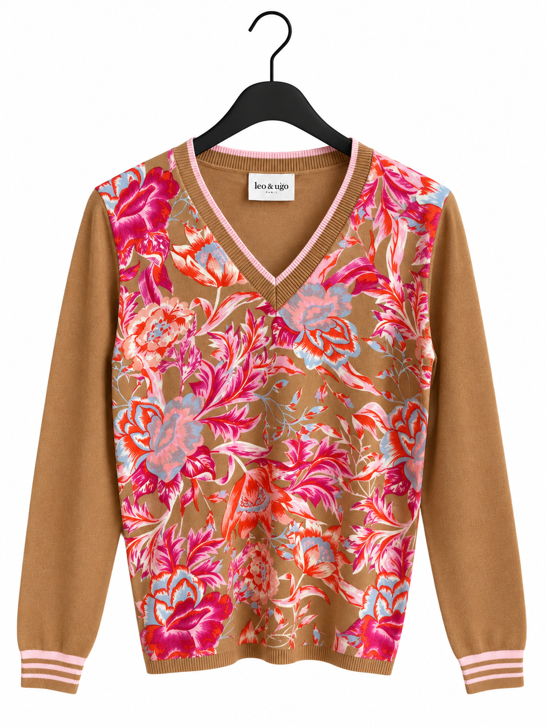 Pull Beige Leo & Ugo ( Ph136/Camel )