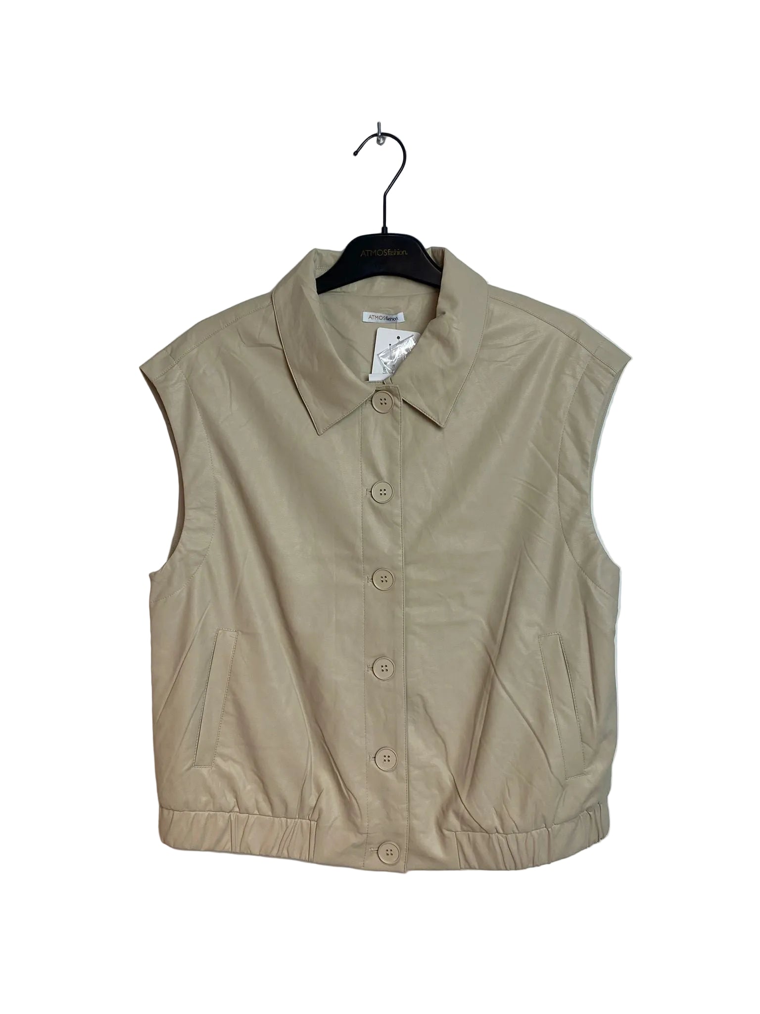 Giletvest Ecru Atmos Fashion ( 1886 Tias/Greige )