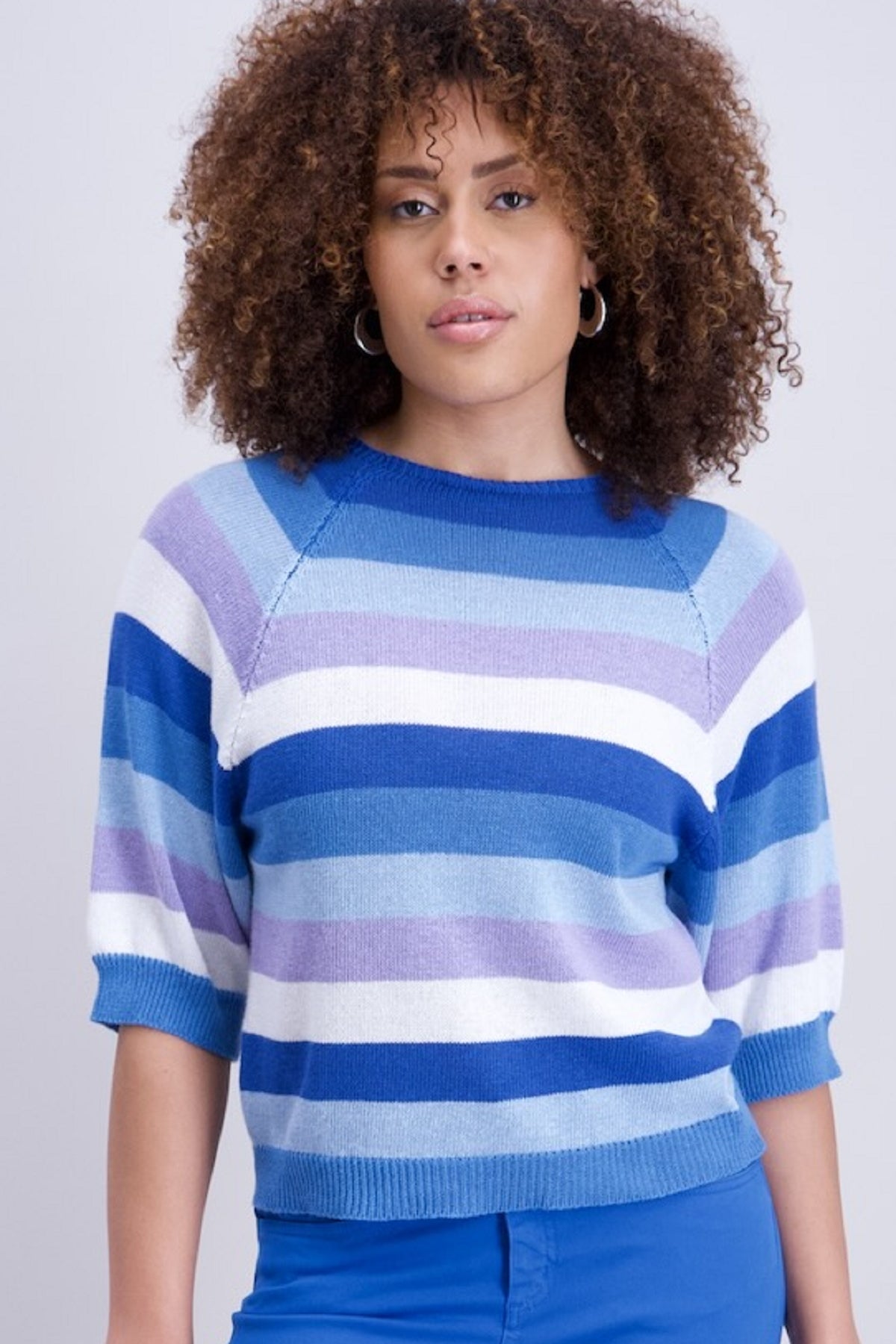 Pull Blauw Signe Nature ( 842184/16)