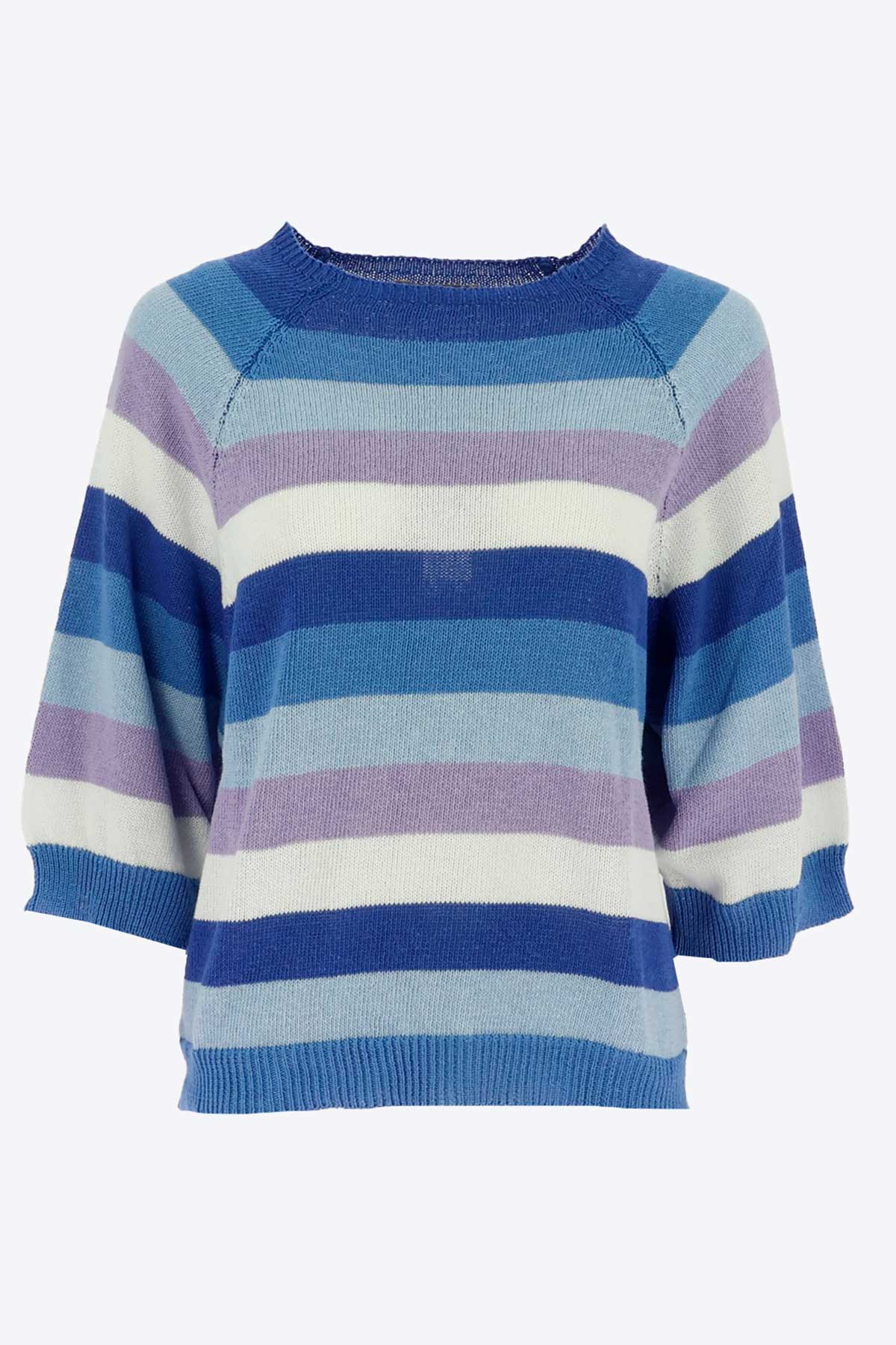 Pull Blauw Signe Nature ( 842184/16)