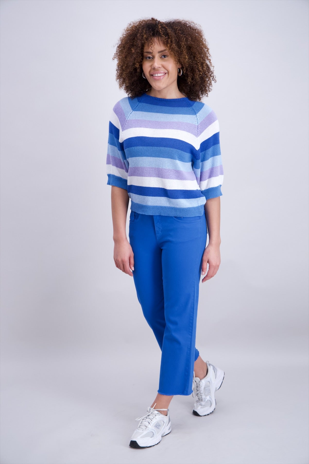 Pull Blauw Signe Nature ( 842184/16)