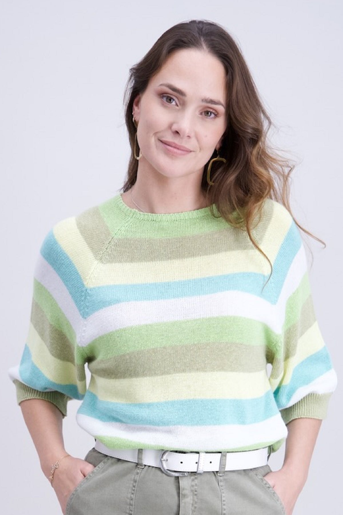 Pull Groen Signe Nature ( 842184/5 )