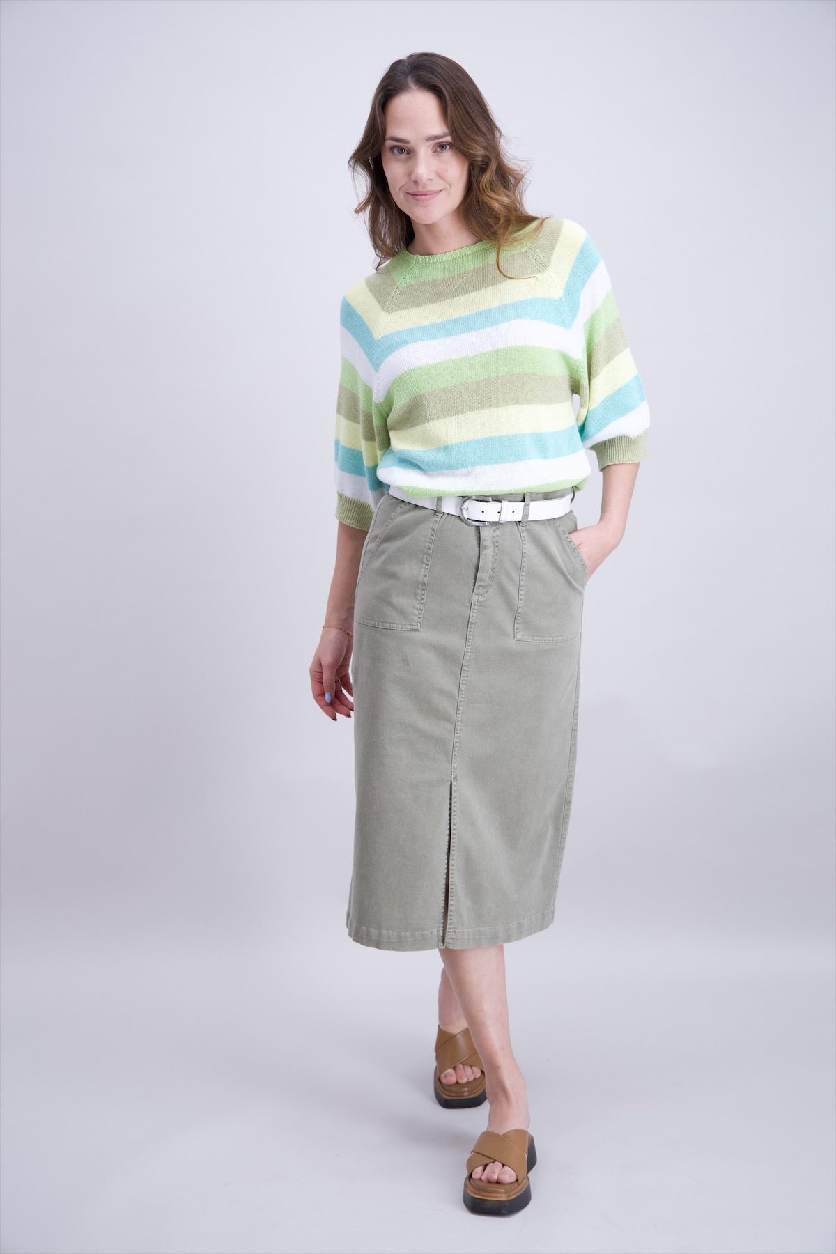 Pull Groen Signe Nature ( 842184/5 )