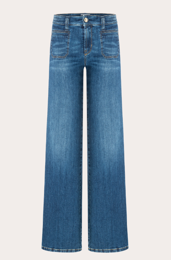 Pantalon Cambio bleu pâle (Tess Wide Leg/5035)