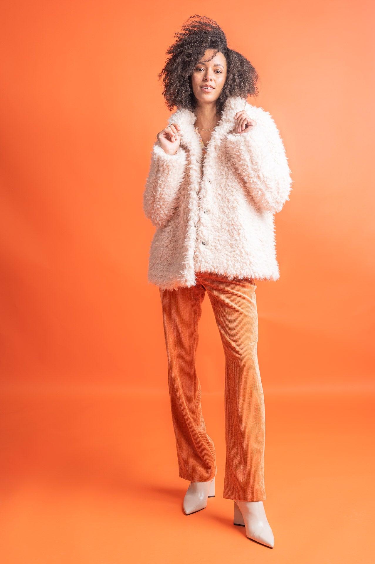 Broek Oranje Accent Fashion ( Great 7928/Tangerine ) - Delaere Womenswear