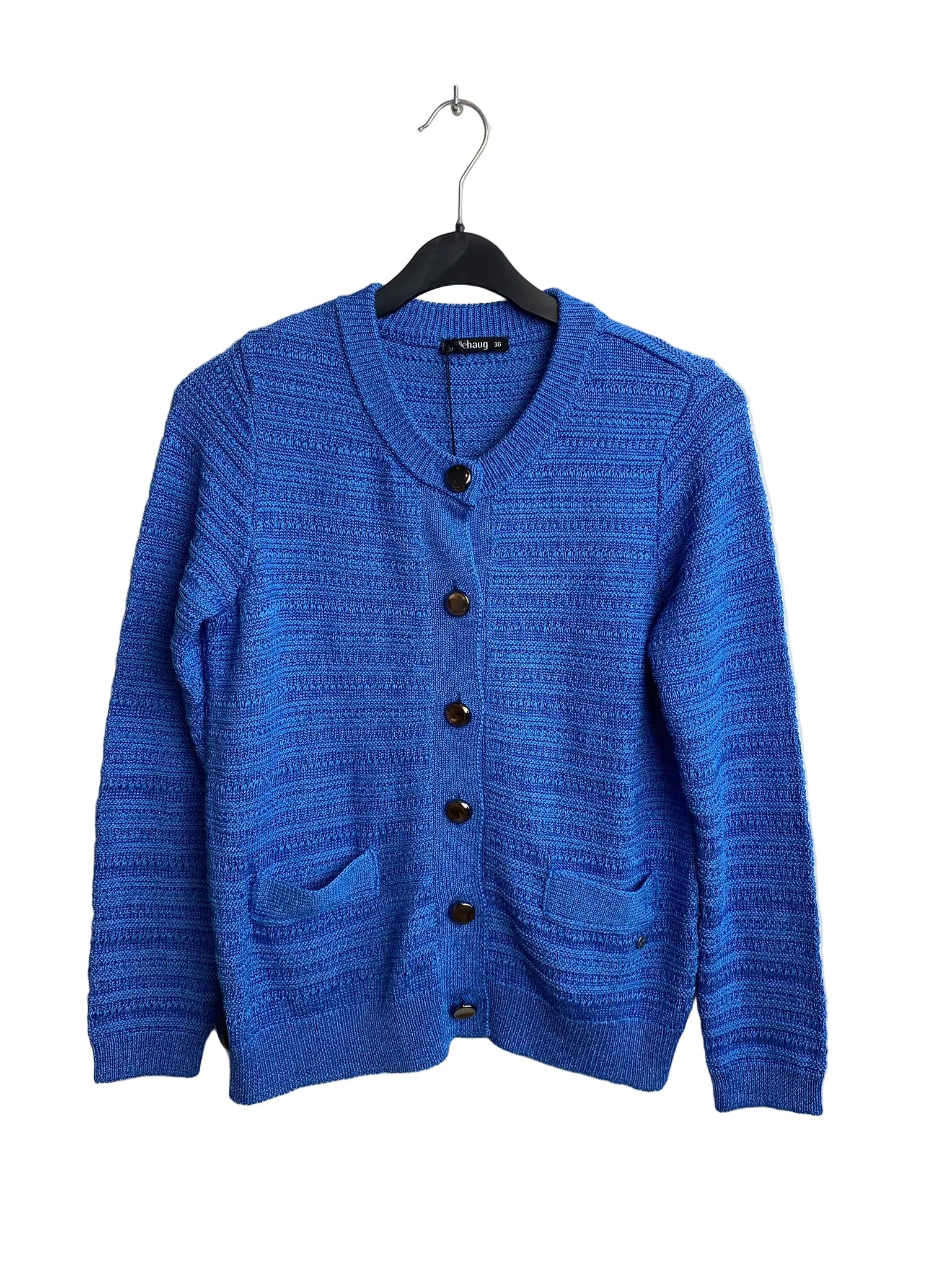 Giletpull Blauw Gollehaug ( 12035/639 )