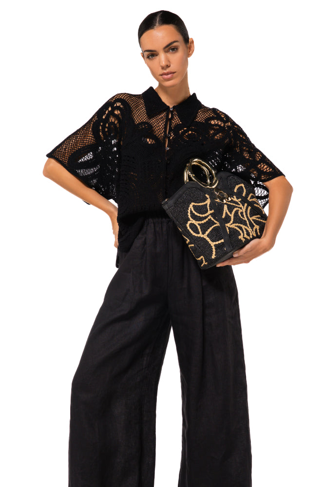 Handtas Zwart Caroline Biss ( 1324/10 )