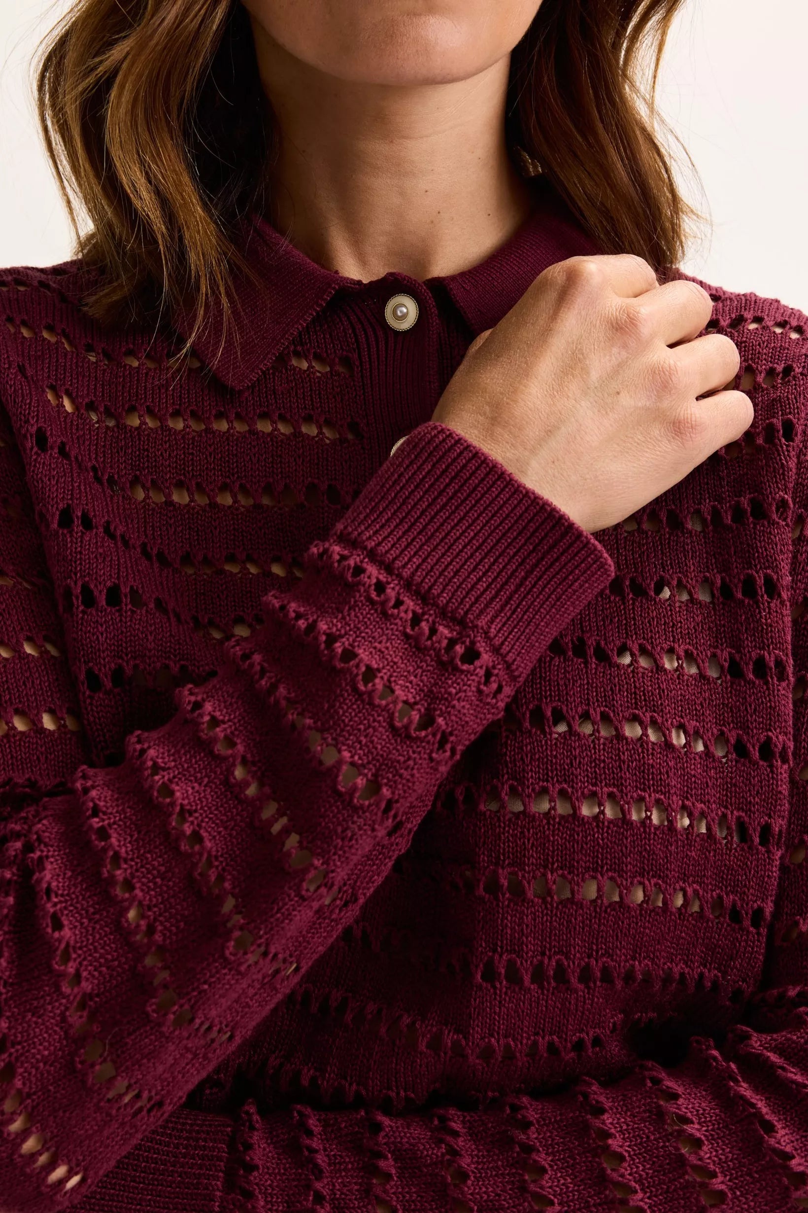 Pull Bordeaux Mayerline ( Ally 4692/593 )