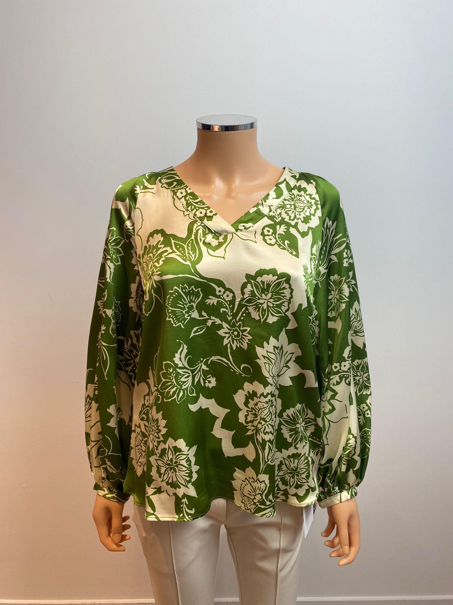 Bloes Groen Atmos Fashion ( 9287 Vago Moss ) - Delaere Womenswear