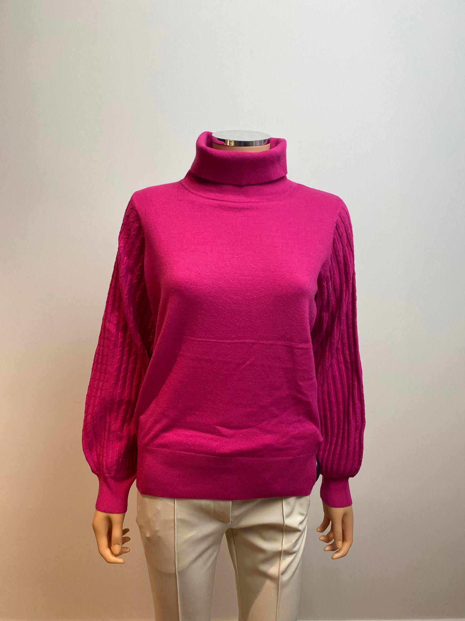 Pull Fuchia Atmos Fashion ( 9403 Bobbie Fuchsia ) - Delaere Womenswear