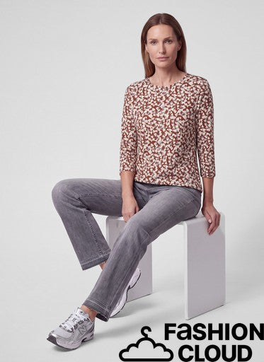 T-Shirt Cognac Rabe ( 121355/7685 )