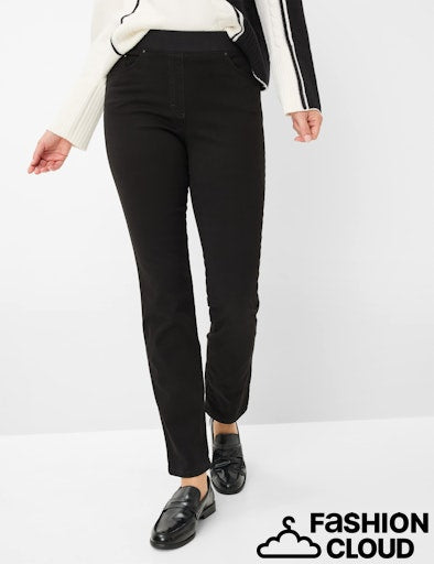 Broek Zwart Raphaela (Brax) ( Pamina 180/02 )