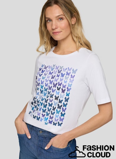 T-Shirt Wit Rabe ( 114310/6003 )