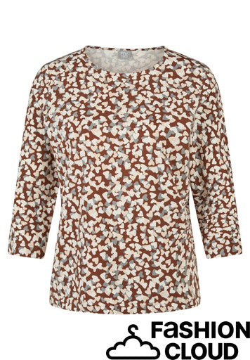 T-Shirt Cognac Rabe ( 121355/7685 )