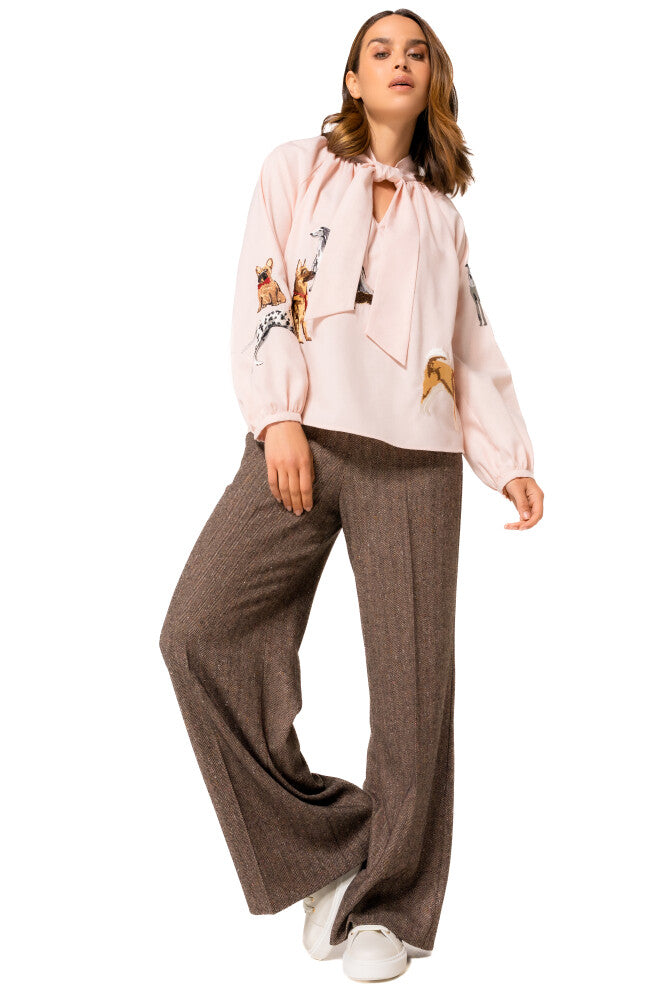 Broek Bruin Caroline Biss ( 4509/30 )