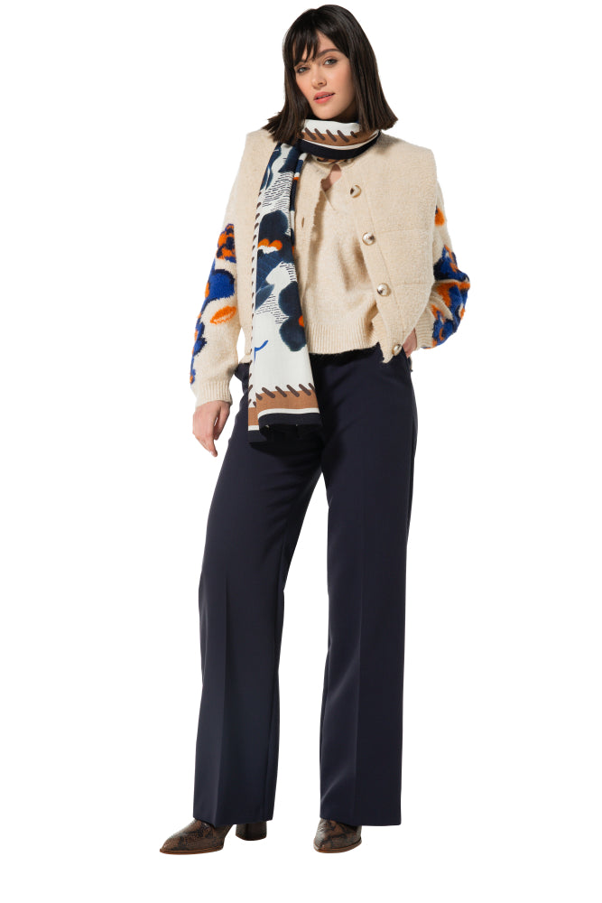 Sjaal Blauw Caroline Biss ( 4010/29 )