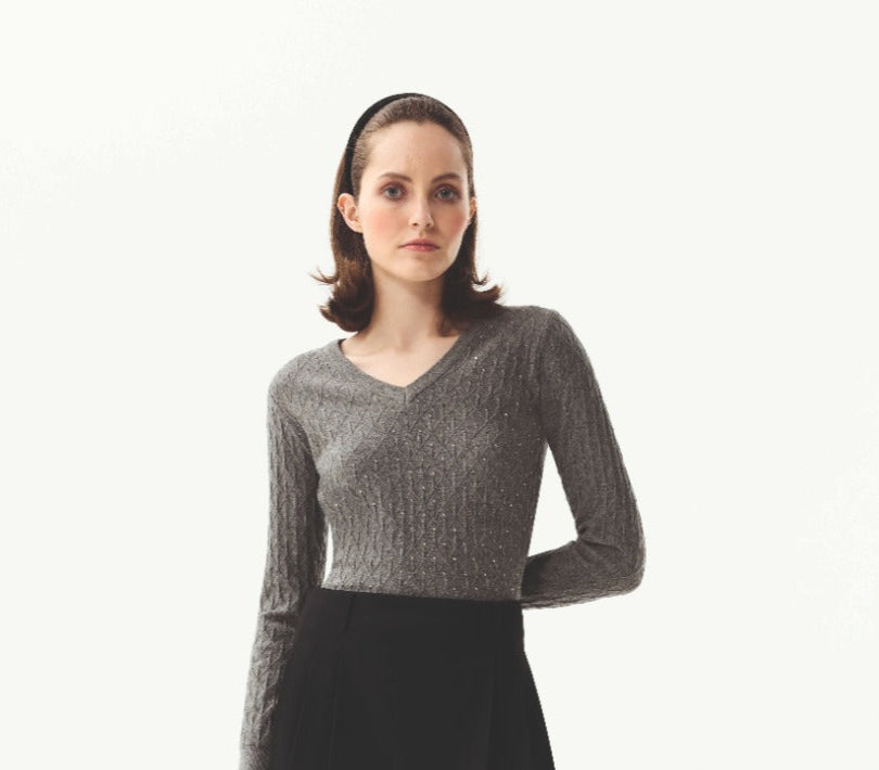 Pull Grijs Leo & Ugo ( Aw133/Grey Melange L )