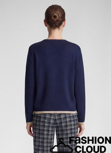 Pull Blauw Rabe ( 113615/7374 )