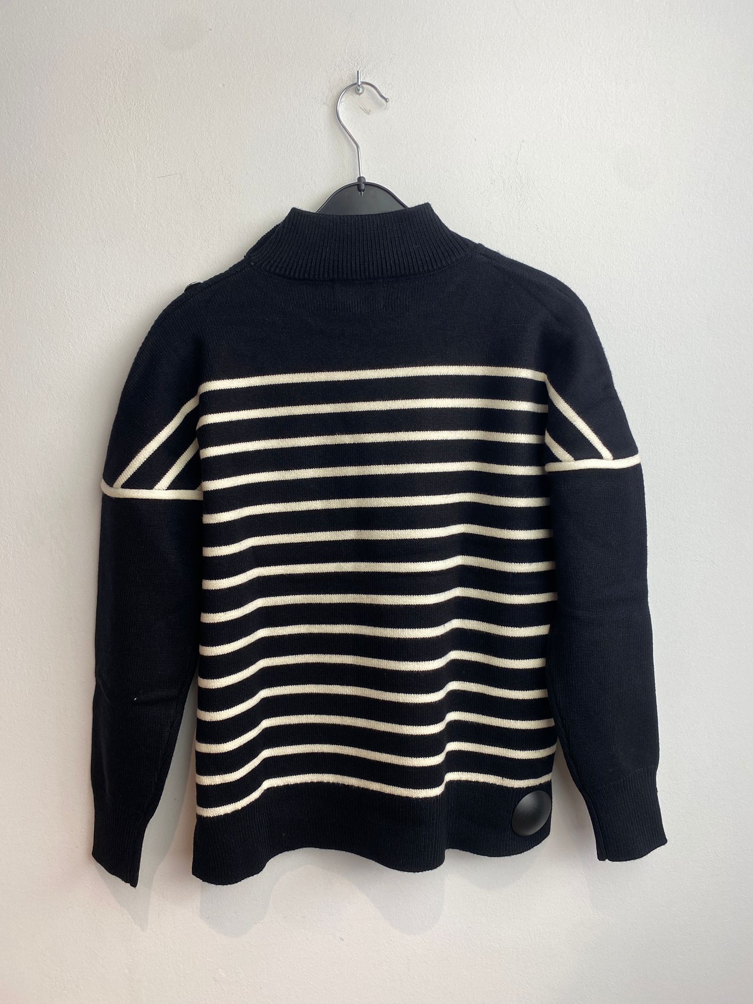 Pull Noir Leo &amp; Ugo ( Fh701/Noir Blanc Cassé )